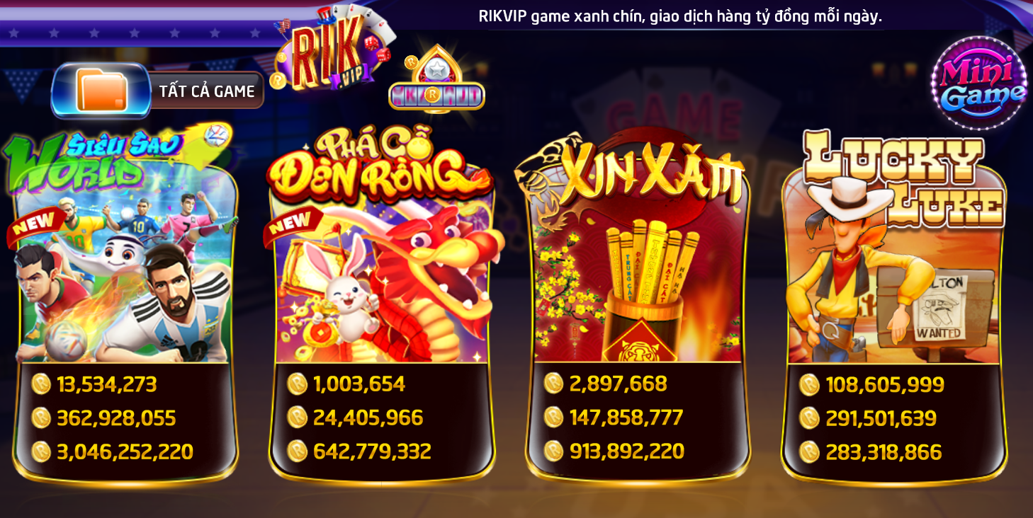 Hướng dẫn cách tải game Rikvip